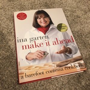 SIGNED Ina Garten Barefoot Contessa Book